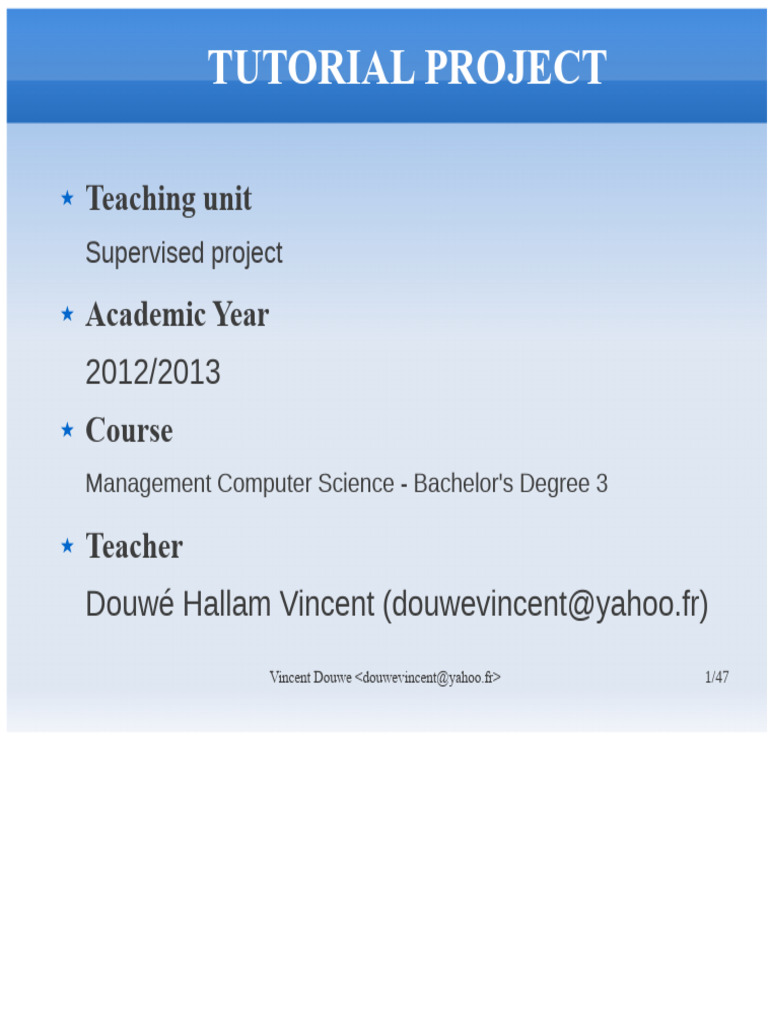 Software Engineering Project Guide | PDF | Specification (Technical ...