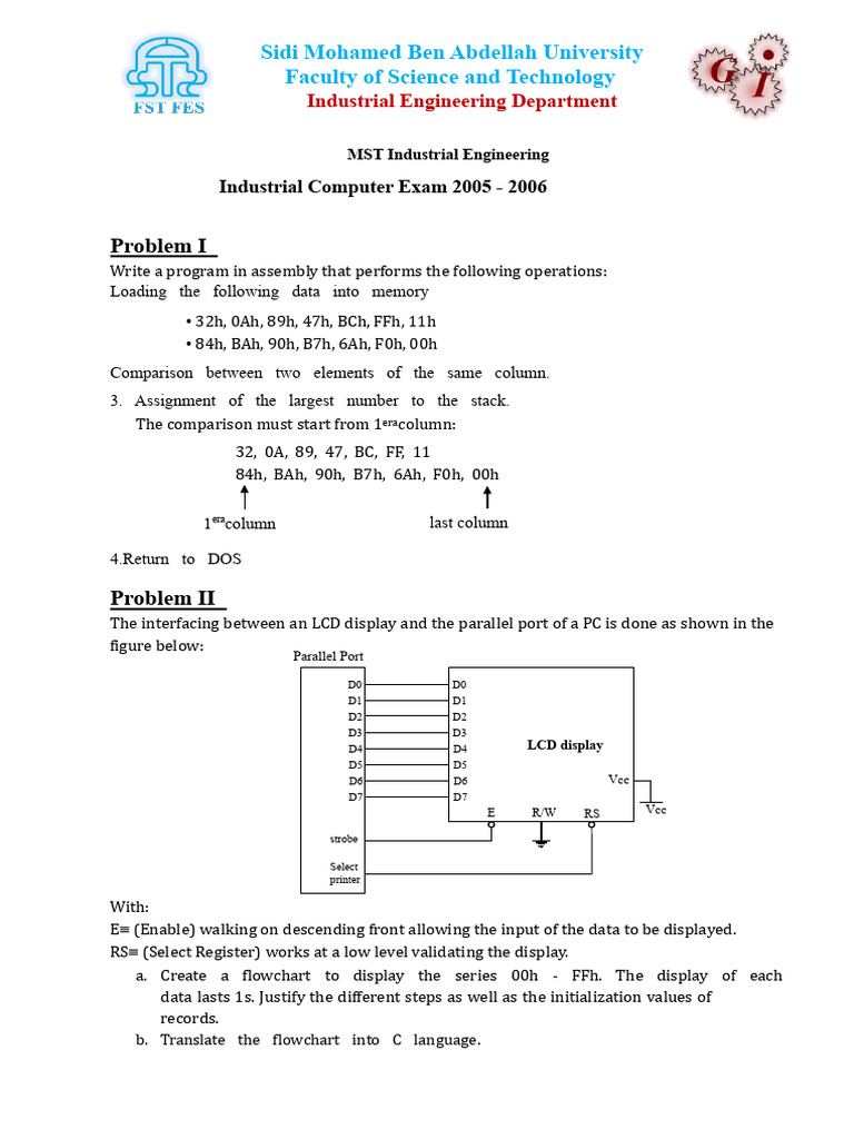 Assembly Programming Exam Problems and Solutions | PDF | Pointer ...