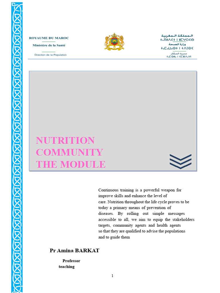 Periconceptional Nutrition Guidelines | PDF | Breastfeeding | Pregnancy