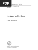 Algebra Linear - Lectures On Matricies - Wedderburn.212