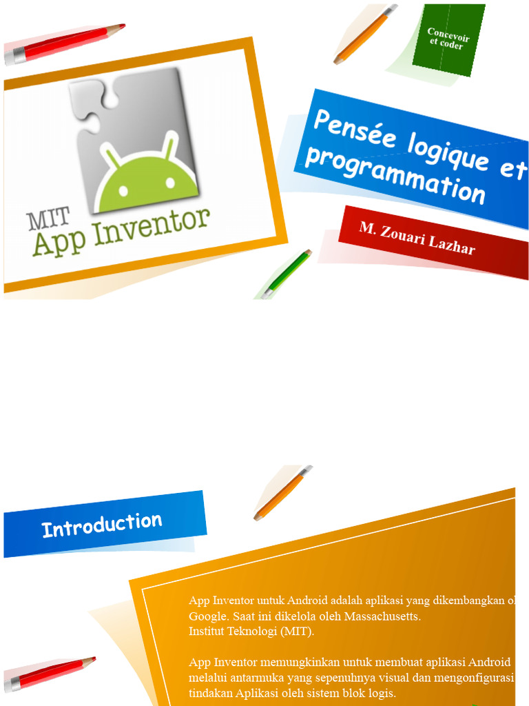Panduan Membuat Aplikasi Android dengan MIT App Inventor | PDF