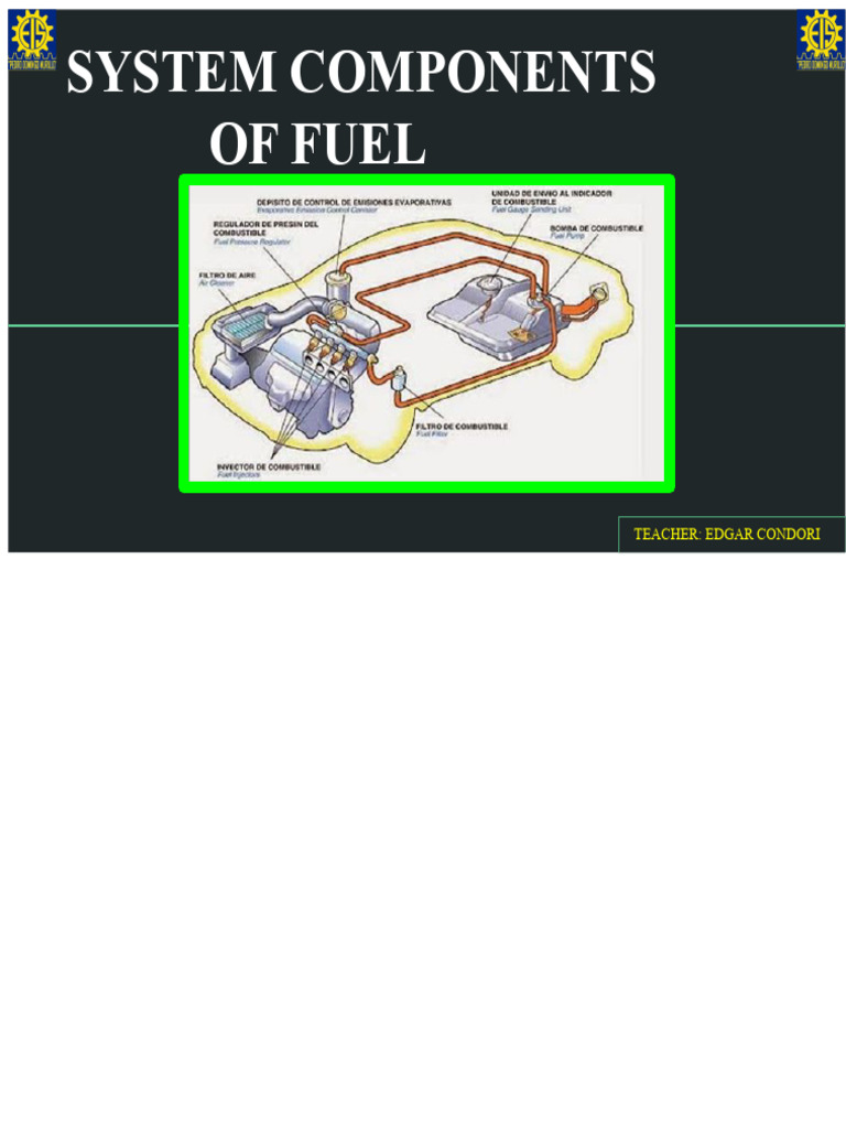 Fuel System Components Overview | PDF | Fuel Injection | Diesel Engine
