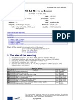 SME 2.0 Budapest Meeting Agenda