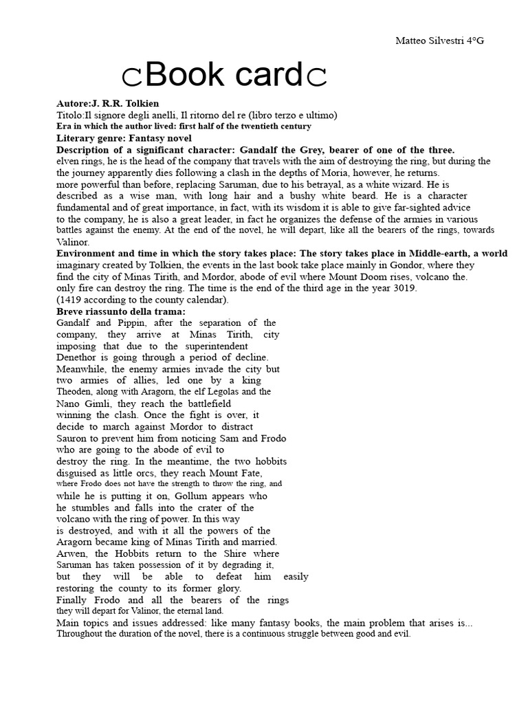 Anelli Trilogia Bompiani Signore Degli Anelli Libro Il Signore Degli Anelli Il  Ritorno Del Re Bompiani, image size:768x1024