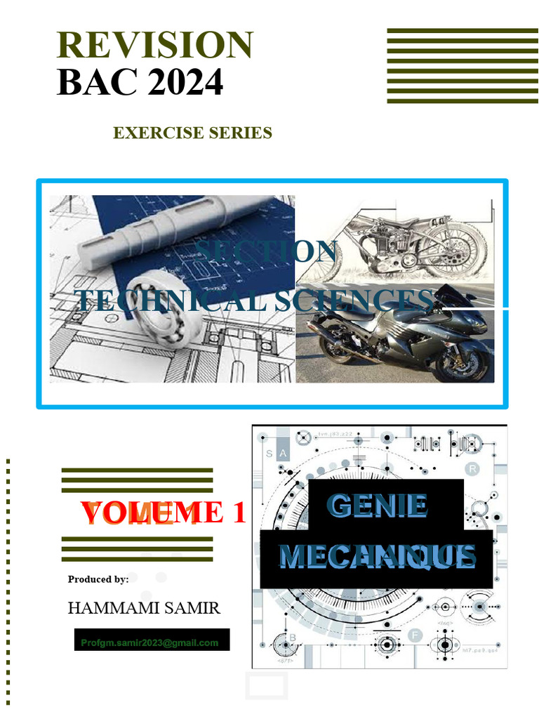 BAC 2024 Mechanics Exercises Guide | PDF | Clutch | Bearing (Mechanical)