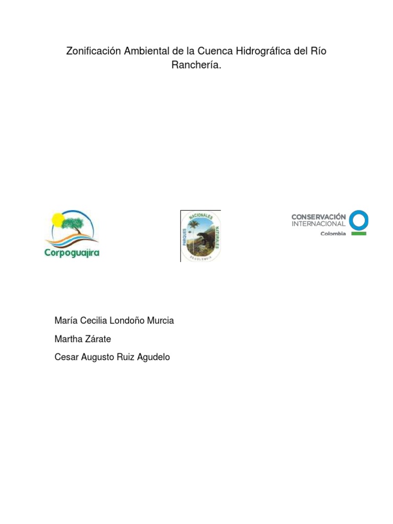 Zonificacion Rio Rancheria | PDF | Servicios de ecosistema | Biodiversidad