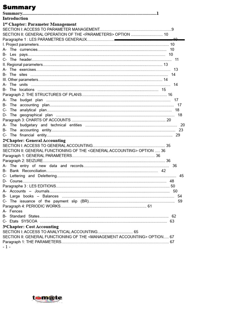 Parameter and Accounting Management Guide | PDF | Password | Expense