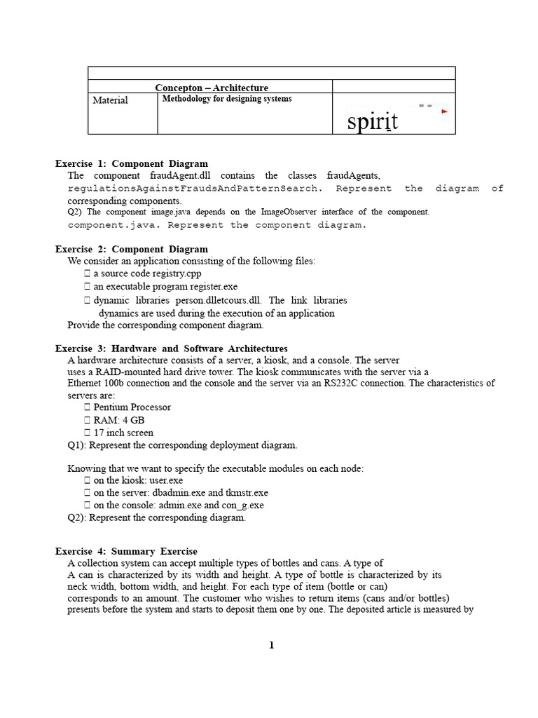 Component and System Design Diagrams | PDF | Library (Computing ...