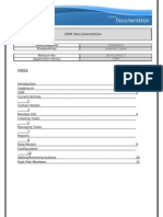 CRM Documentation: Date Prepared: Prepared By: Release No: Application Name