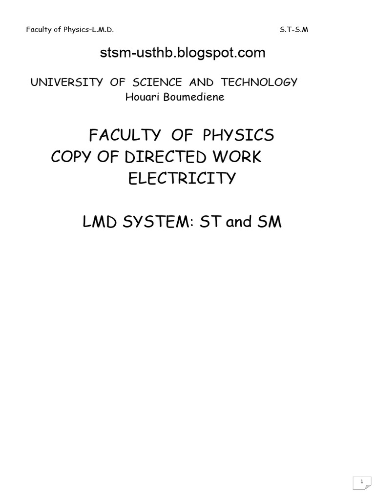 Electricity Exercises for Physics Students | PDF | Capacitor ...