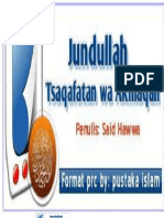 Buku Digital - Tsaqofah Jundullah Tsqofatan Wa Akhla