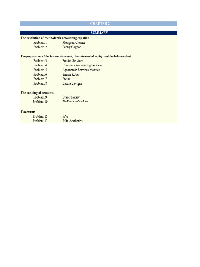 Accounting Problem Solutions and Statements | PDF | Equity (Finance ...