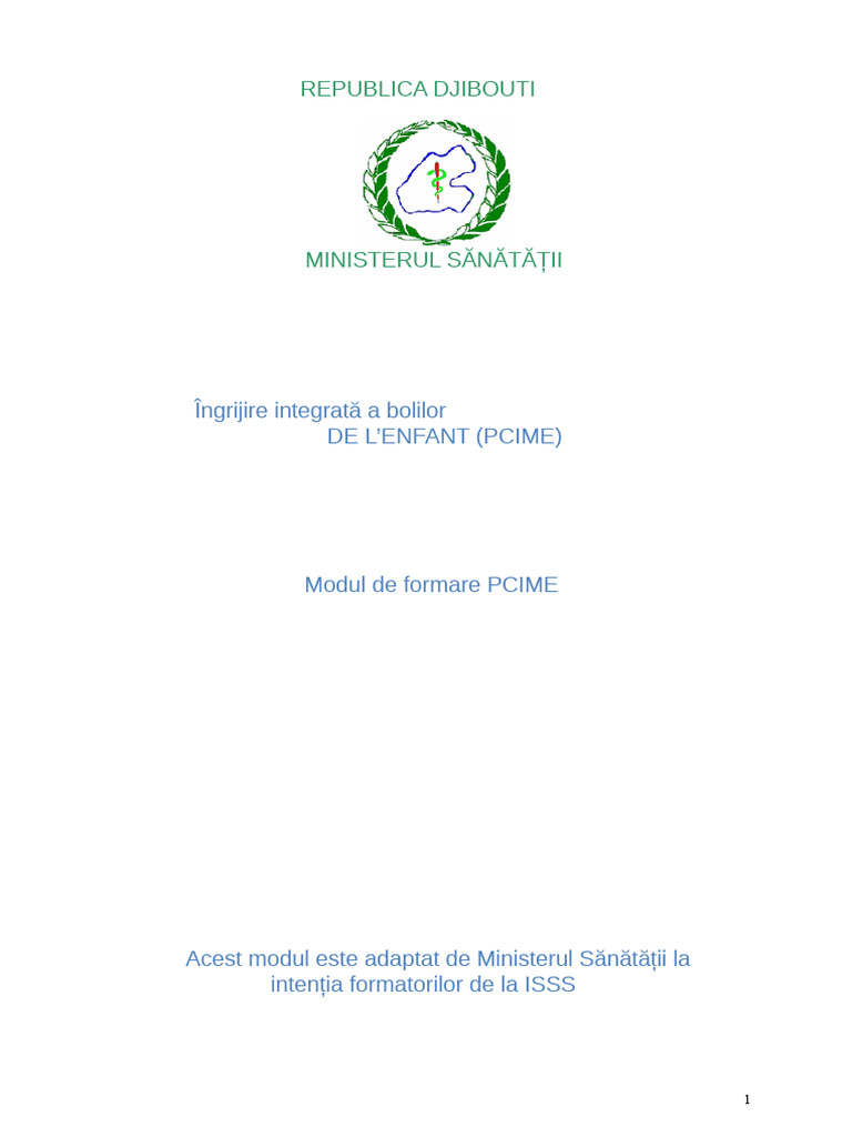 Modul de Formare PCIME | PDF