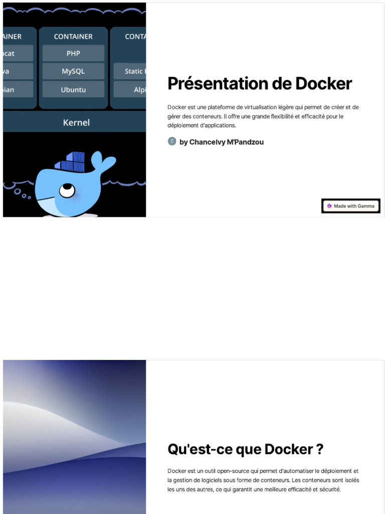 Prezentarea Docker | PDF