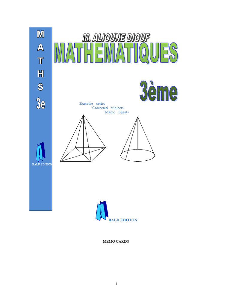 Exercise Series on Geometry and Trigonometry | PDF | Geometric Shapes ...