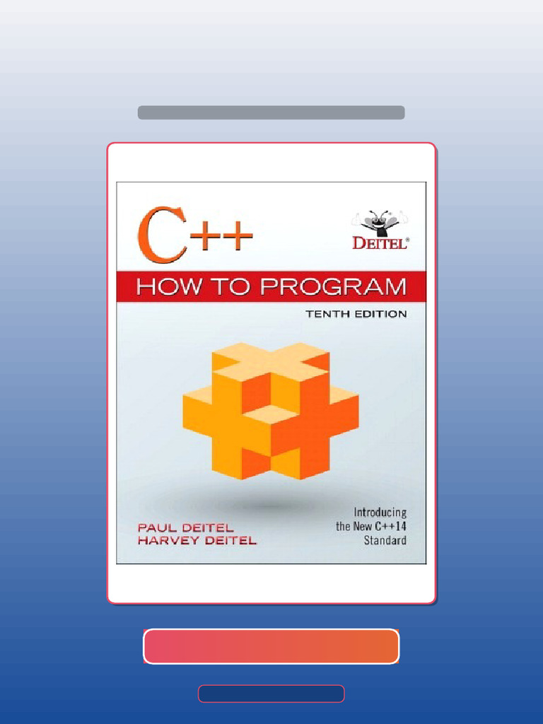 Test Bank for C How to Program 10th Edition Deitel HQ File Exam Prep | PDF
