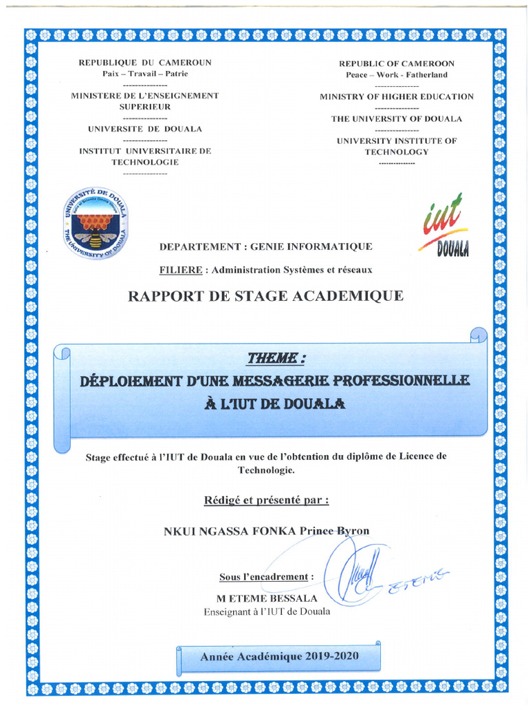 NKUI NGASSA FONKA PRINCE BYRON.pdf | PDF | Email | Internet Protocols