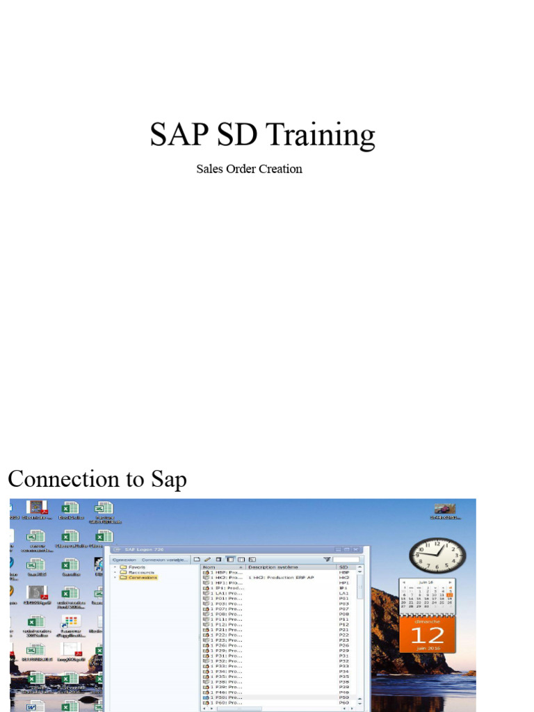 SAP SD Training PDF | PDF