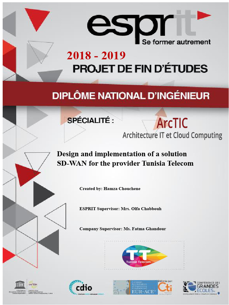 Report PFE 2019 Final PDF | PDF | Cloud Computing | Computer Network