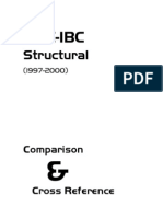 IBC1997-UBC2000 Structural Comparison and Cross Reference