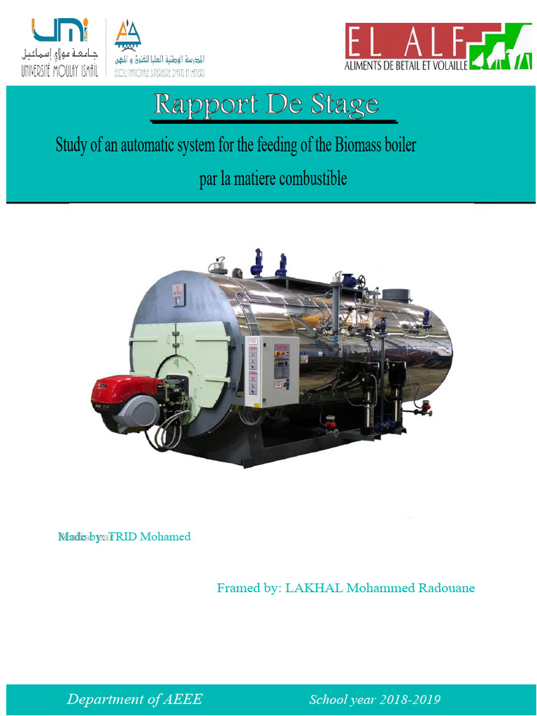 Automatic Biomass Boiler Feeding System | PDF | Sensor | Automation