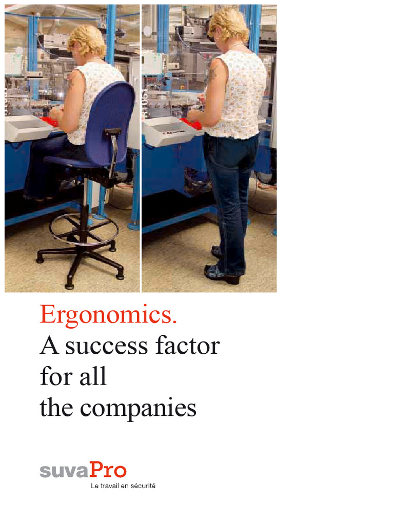 Ergonomics: Key to Workplace Success | PDF | Occupational Safety And ...