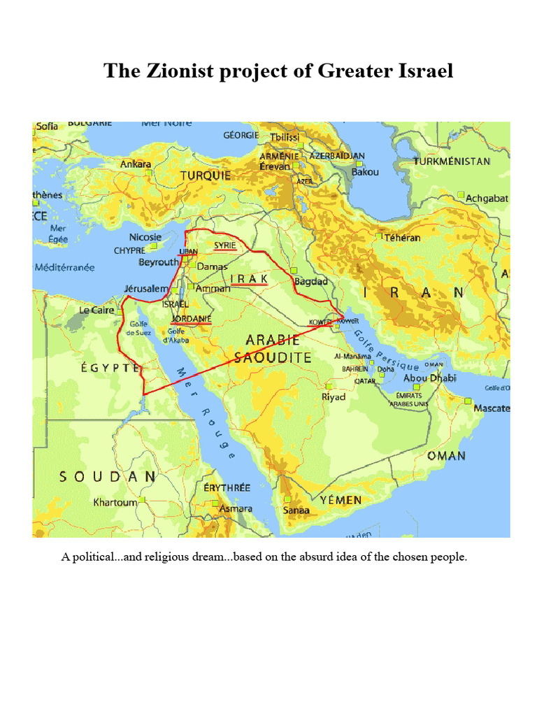 The Greater Israel Zionist Project Explained | PDF | Zionism | Israel