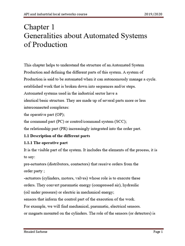 Automated Production Systems Overview | PDF | Automation | Pneumatics