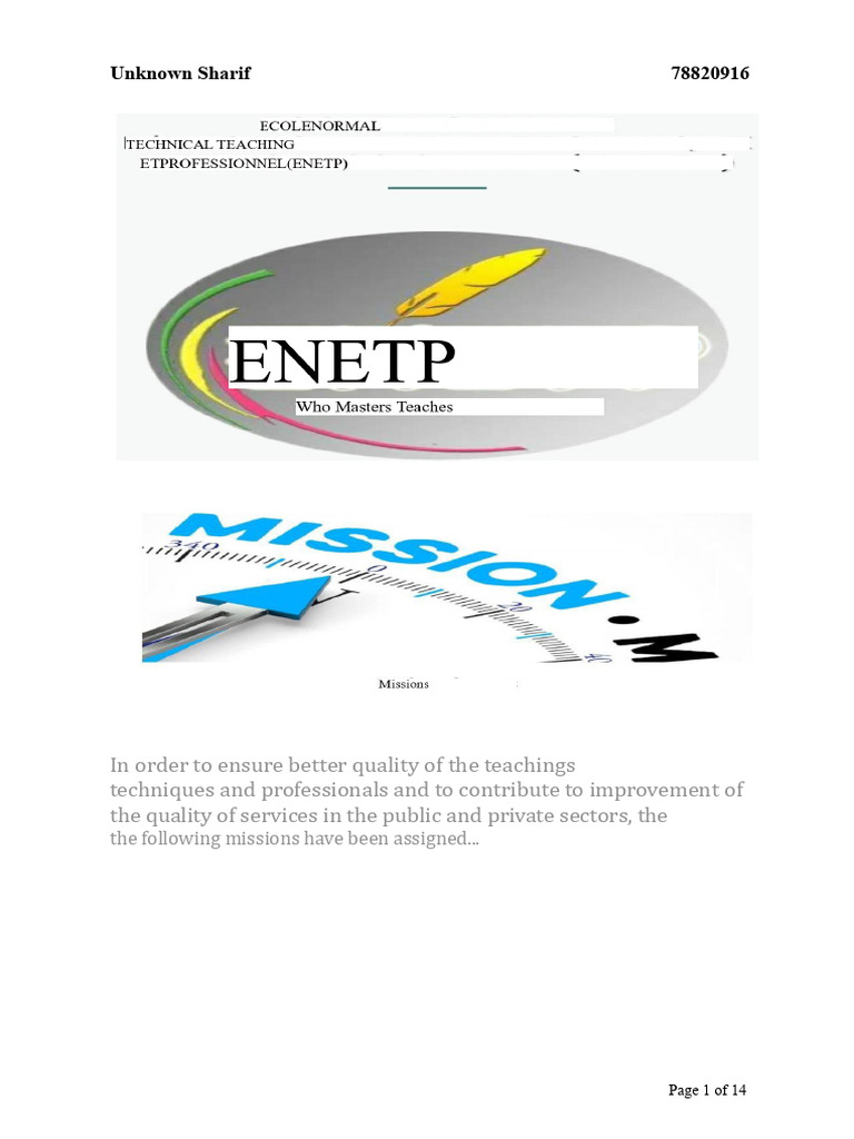 ENETP Training Programs Overview | PDF | Mining | Geology