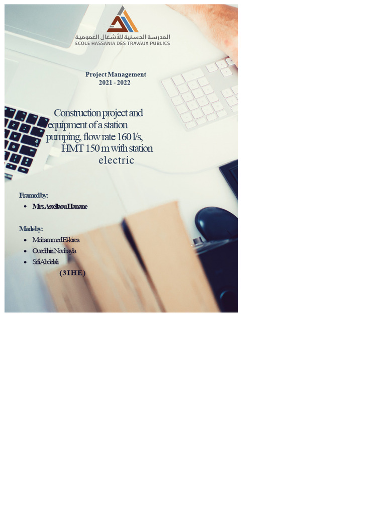 Pumping Station Project Management Guide | PDF | Pump | Mechanical ...