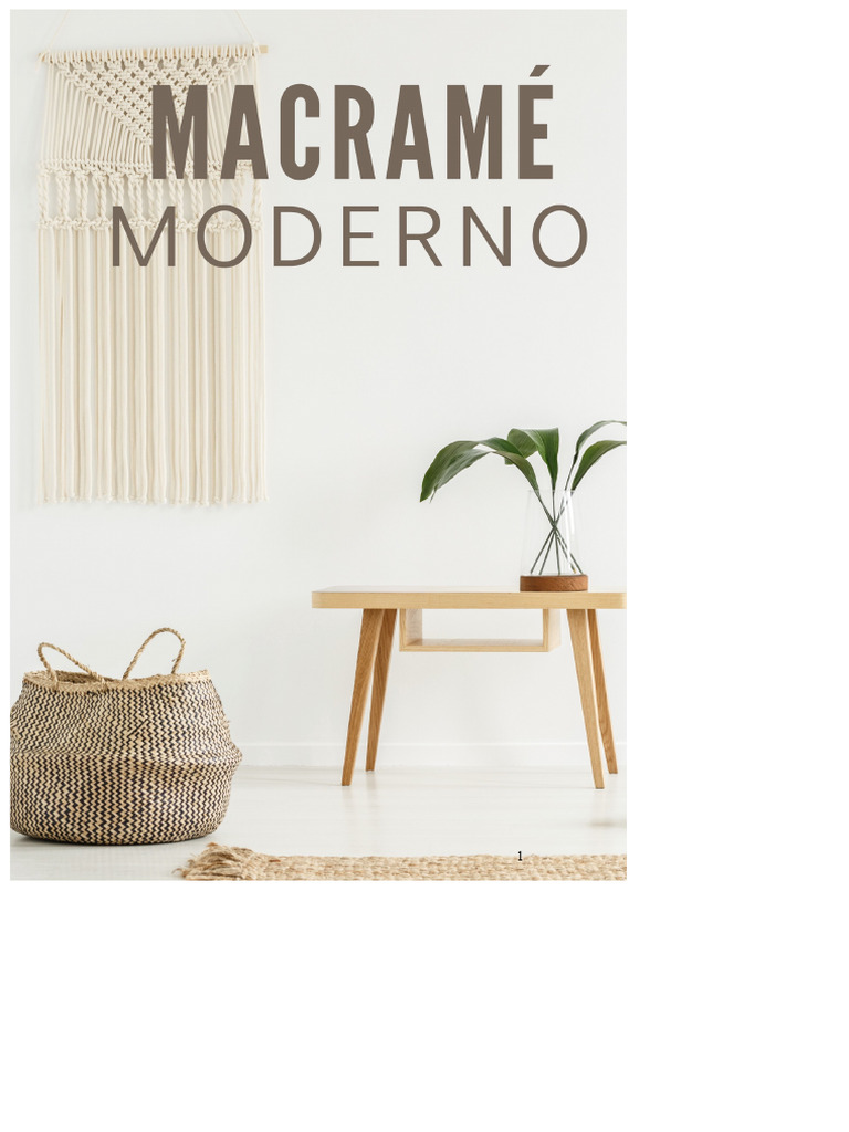 Guide complet du macramé pour débutants | PDF | Nœud
