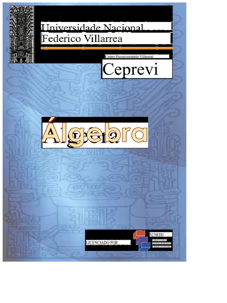 Manual de Álgebra para Preparação Universitária | PDF | Exponenciação ...