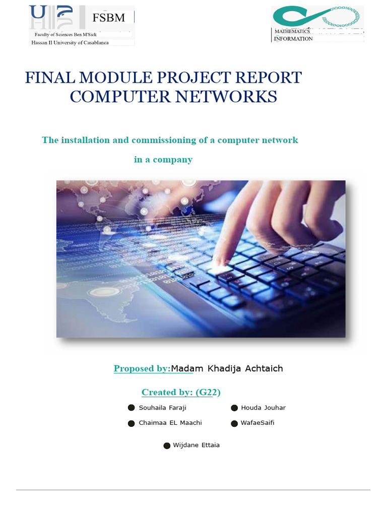 Computer Network Project Report | PDF | Computer Network | Local Area ...