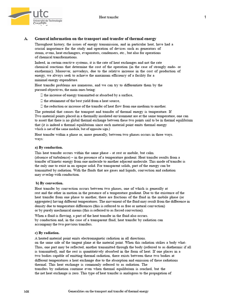 Understanding Heat Transfer Methods | PDF | Heat Transfer | Thermal ...