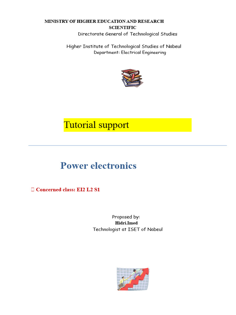 Power Electronics Guided Workbook for EI L2S1 | PDF | Rectifier | Power ...