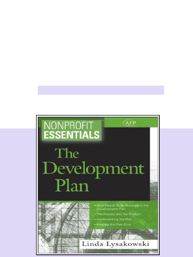 (Ebook) Nonprofit Essentials: The Development Plan (The AFP Wiley Fund ...