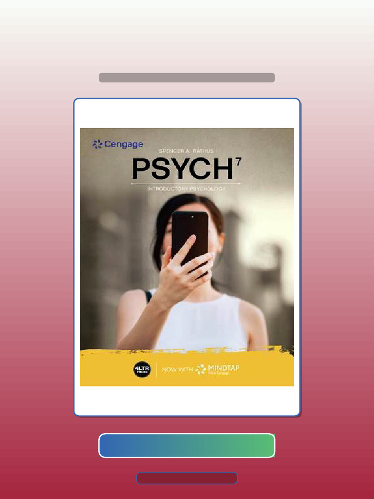 Test Bank For Psych 7th Edition Rathus HQ File Exam