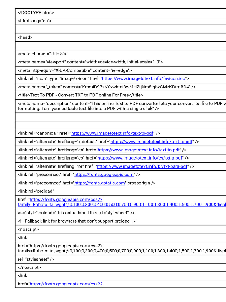 Convert TXT to PDF Online Free | PDF | Optical Character Recognition ...