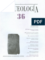 Revista # 36 de La Coordinación Nacional de Arqueologia