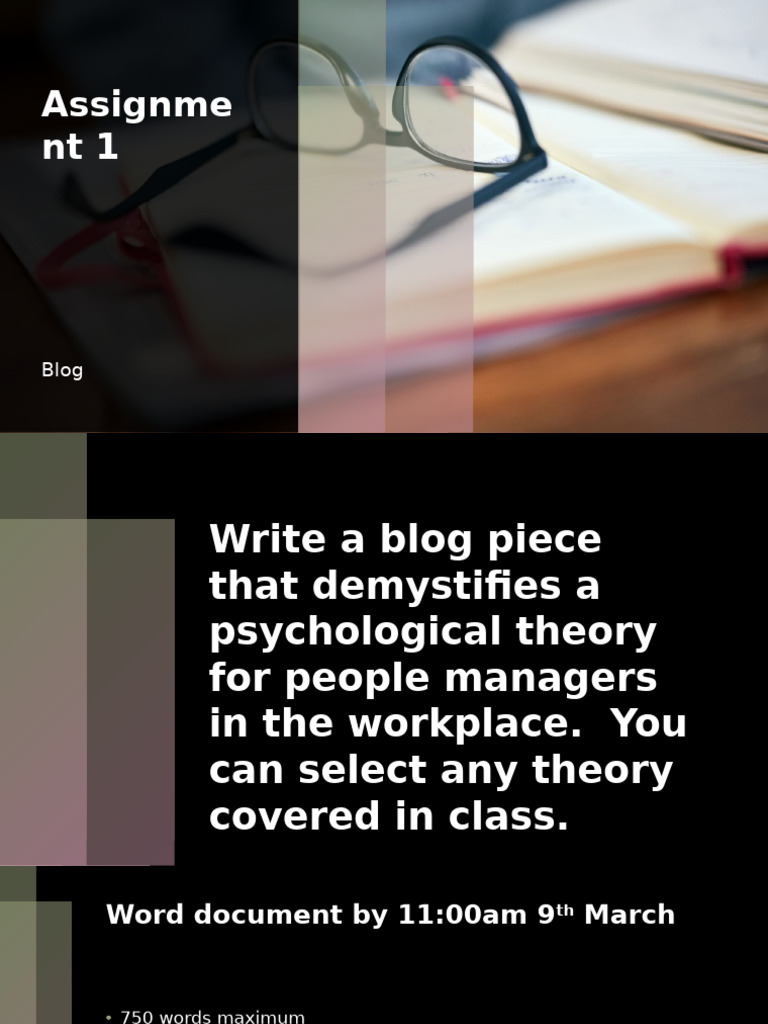 Assignment 1 Guidance | PDF | Theory | Human Communication