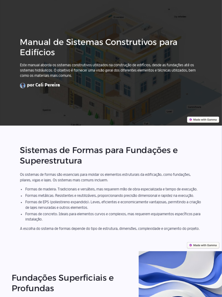 Sistemas Construtivos para Edifícios | PDF | Isolamento térmico ...