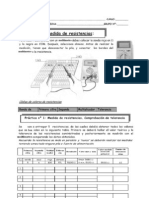 Medidas de Resistencias