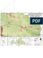 Mapa de Comunidades Ayoreode en Bolivia