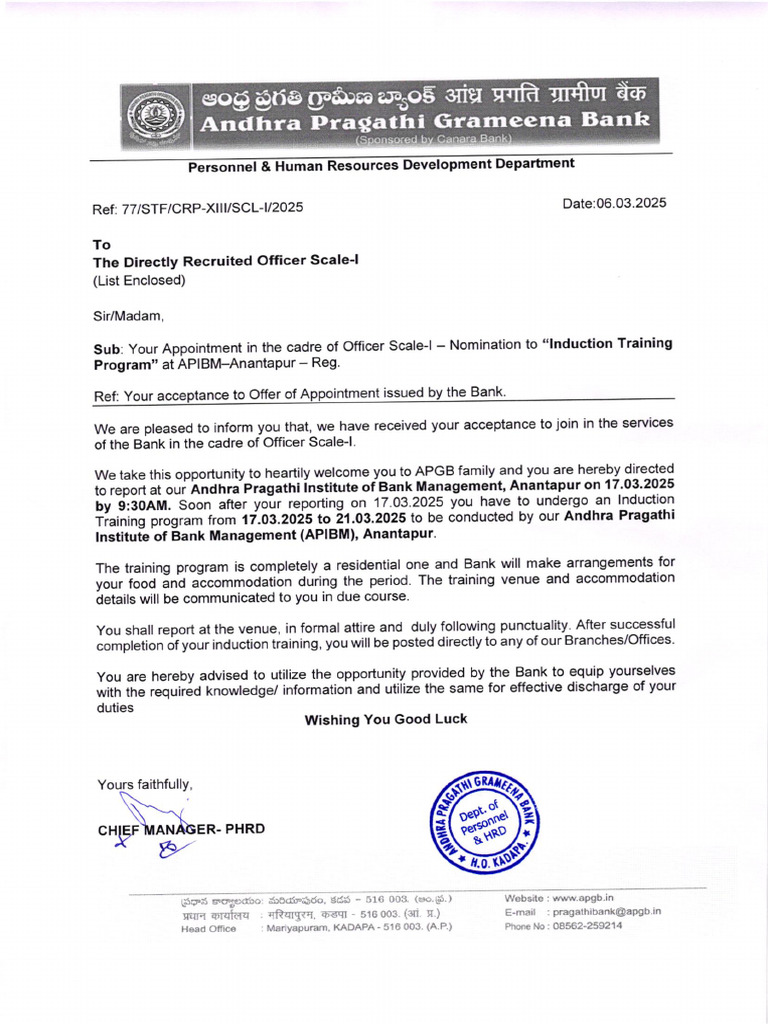 Letter ATP | PDF