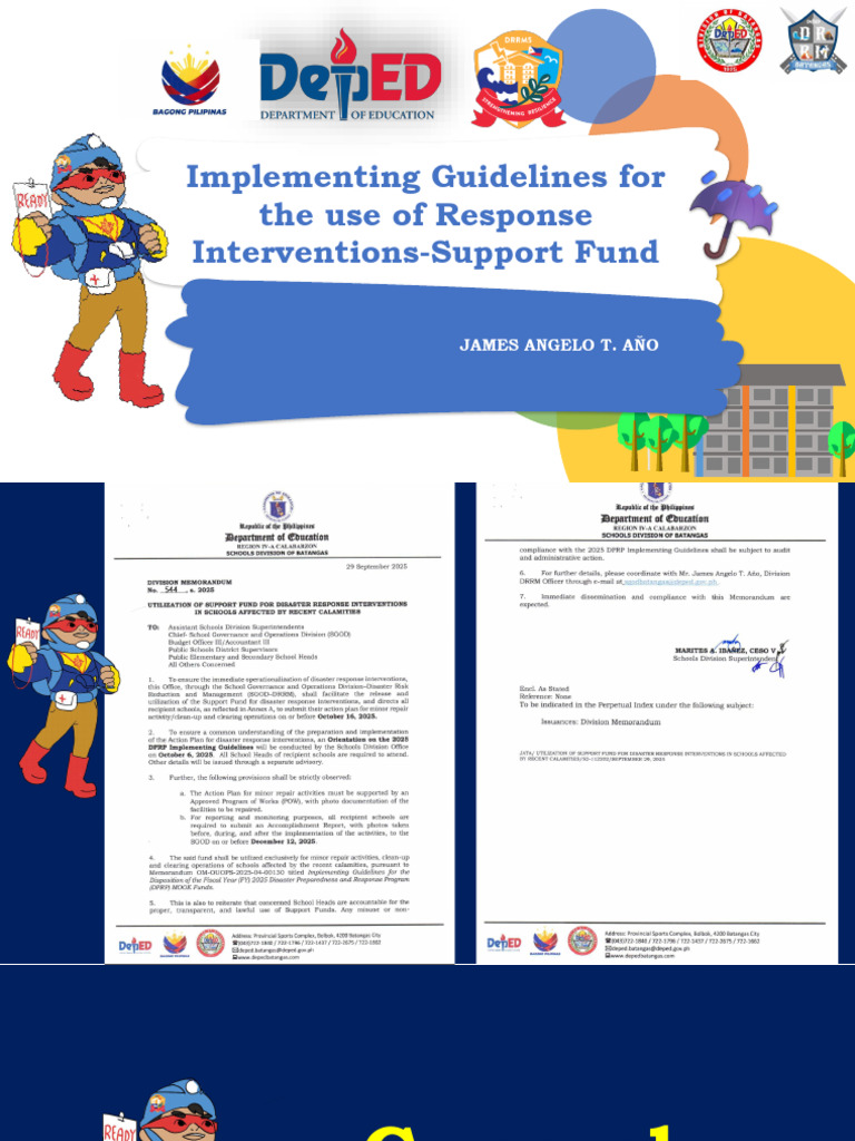 FY 2025 Disaster Response Fund Guidelines | PDF | Emergency Management ...