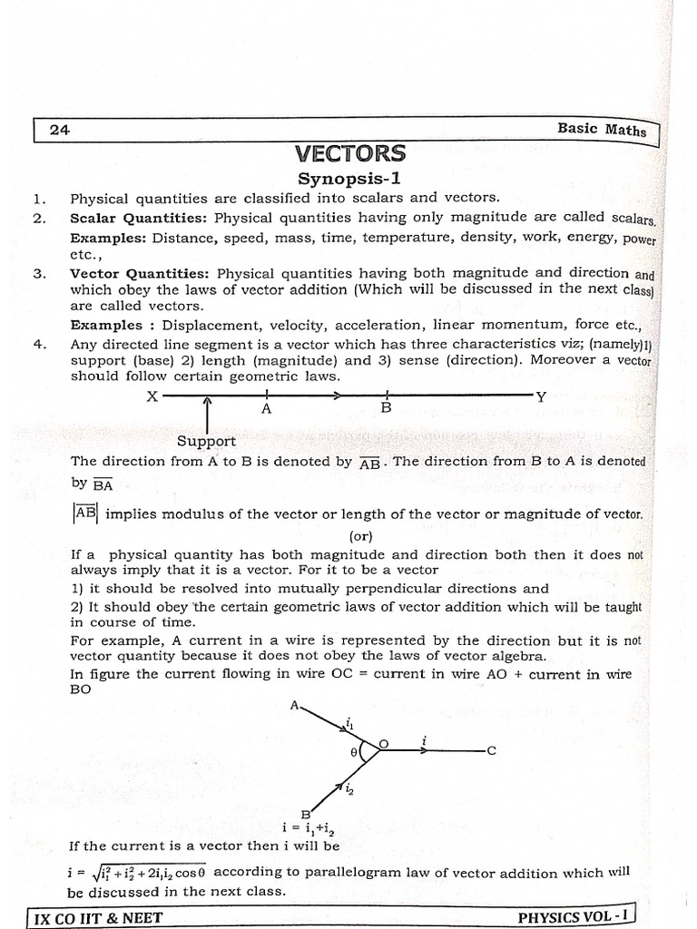 Vector | PDF