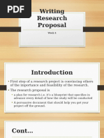 Research Prospectus Format Guide | PDF | Survey Methodology | Methodology