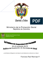 La Politica de Seguridad Del Paciete[1]