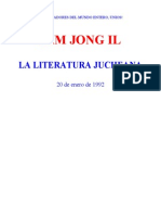Kim Jong Il - La Literatura Jucheana
