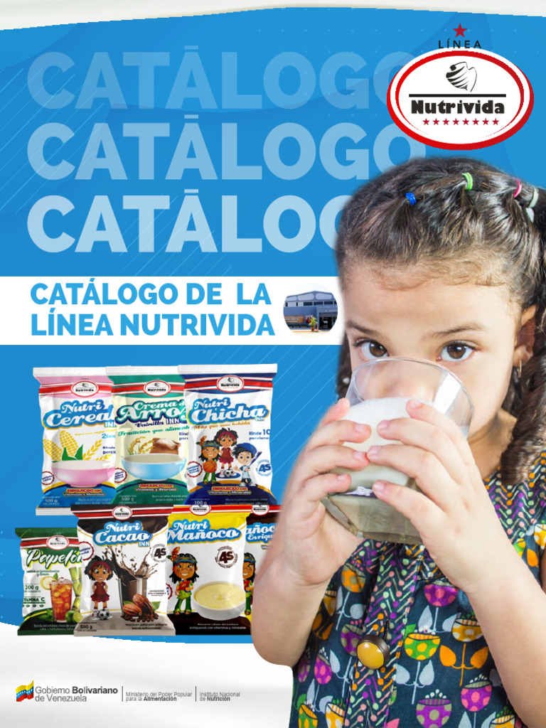 Catálogo Nutrivida: Alimentos Nutricionales | PDF | Alimentos | Nutrición